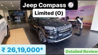 New 2024 Jeep Compass 🧭 Limited O 20L Diesel ⛽ Review [upl. by Carlene]