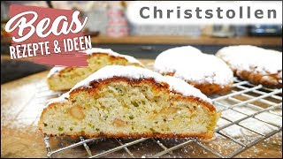 Mandel Pistazien Christstollen  Weihnachtsrezepte [upl. by Aiekal]