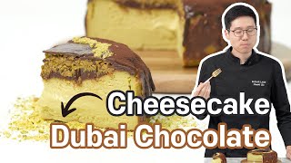 Dubai Chocolate Cheesecake  Better than the original [upl. by Cristin]