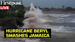 LIVE Hurricane Beryl Steams towards Cayman Islands Mexico After Striking Jamaica [upl. by Hoeg]