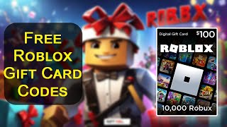 Roblox Gift Card Codes Generator The Ultimate Guide [upl. by Harbert]