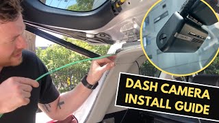 How To Install a Dash Camera Tips amp Tricks on Hardwiring a Thinkware Dash Camera [upl. by Oicnerual]