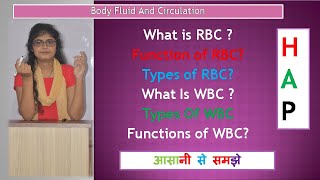 Blood Formed Element RBC WBC  Body fluid  Human Anatomy and physiology  bpharmacy [upl. by Valdes]