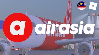 Kuantan Airport  AirAsia Roblox Malaysia  Cinematic [upl. by Mandych380]