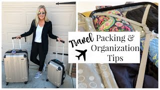 How To Pack A Suitcase  Travel Tips amp Organization [upl. by Rand]