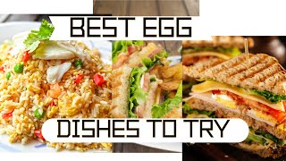 EGG DISHES [upl. by Pinsky]