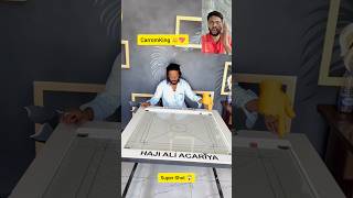 Indian Carrom King 👑💖 Haji Ali Bhai Super Shot 😱 carrom comedyvideos shorts carrompol [upl. by Anneg751]