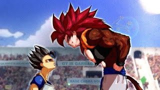 gogeta ssj4 vs cabba who will win [upl. by Tingey]