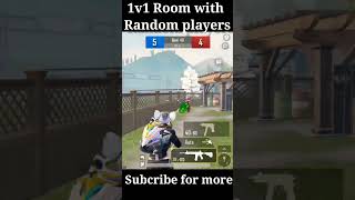 1v1 room with random players ☺☺wait for endpubgmobile bgmi ytshorts trending arohiislive [upl. by Buxton]