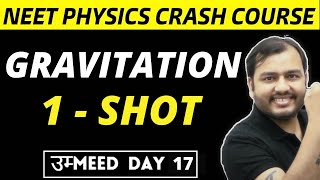 GRAVITATION in ONE SHOT  ALL Concepts  Formulae Shortcuts  PYQs NEET Physics Crash Course [upl. by Lazare]