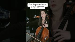 Bach Air from the D Major Suite BWV 1068 cello and piano jsbach bach johannsebastianbach [upl. by Nnasor]