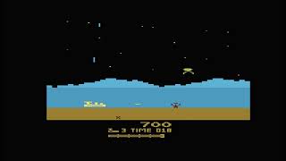 Star LandSpeeder 2023 by alfredtdk — Atari 2600 — Gameplay Moon Patrol hack [upl. by Brandice73]