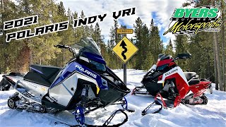 2021 Polaris 850 Indy VR1 Matryx Walk Around [upl. by Alatea]