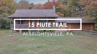 15 Piute Trail Albrightsville PA 18210 [upl. by Nolham725]