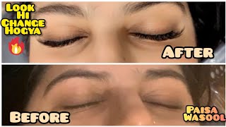 Eyelashes Extensions Tutorial AshnaAnsari54 [upl. by Barcus807]