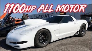 1100HP ALL MOTOR LS Corvette Worlds Fastest Naturally Aspirated LS [upl. by Dodi]