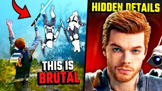 50 INSANE Details and Easter Eggs  Jedi Survivor NEW Gameplay Breakdown [upl. by Elleiand785]