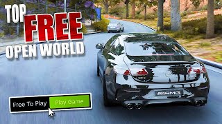 Top 10 FREE OPEN WORLD Games 2024 NEW [upl. by Assetan]