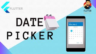 📆Date Picker  DatePicker in Flutter [upl. by Wilen]