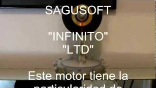 COMO HACER UN MOTOR STIRLING  LTD  SAGUSOFT  INFINIT8  Con agua caliente  ARGENTINA [upl. by Washington]