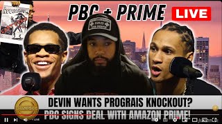 quotDont Runquot Haney Says Prograis Will Get KOd Al Haymon Silences PBC Critics with Amazon Prime Deal [upl. by Francie320]