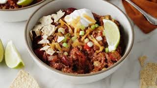 Easy Chili Recipe [upl. by Otaner]