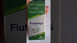 FLUTIWAYS NASAL SPRAY  USES SIDE EFFECTS AND BENEFITS  MEDICIN [upl. by Lema855]