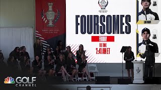 2024 Solheim Cup foursomes tee times unveiled at Opening Ceremony  Golf Channel [upl. by Mercedes]