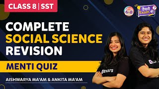 Top 60 SST Questions for Annual Exams 🎯Complete SOCIAL SCIENCE Revision Quiz Class 8 तैयारी Exam की [upl. by Negrom57]