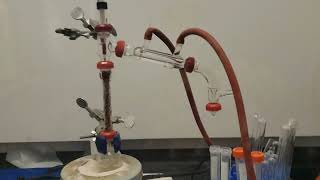 Fractional Distillation Setup [upl. by Wilkie]