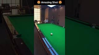 Amazing Shot 😮😮😮 shorts snooker billiards [upl. by Peggy]