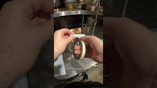 How a chef cleans guests plates 🍽️ [upl. by Marylou]