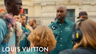 Mens SpringSummer 2020 Show  Behind the Scenes  LOUIS VUITTON [upl. by Hafeetal15]