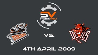 Sheffield Steelers vs Cardiff Devils 4th April 2009 Play Off Semi Final [upl. by Hughie]