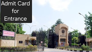 How to download Admit Card for Entrance 202425 Kurukshetra University Kurukshetra [upl. by Burrell536]