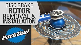 How to Replace a Bicycle Disc Brake Rotor [upl. by Neva649]