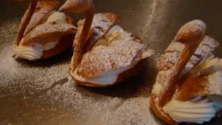 Cream Puff Pastry  How To Make A Swan [upl. by Virgin]