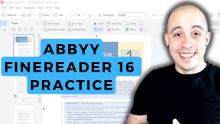 ABBYY FineReader PDF 16 Tutorial Mastering OCR Editing and Document Accessibility [upl. by Malvino]