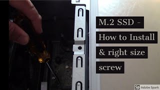 Where to install M2 SSD on motherboard [upl. by Aibsel]