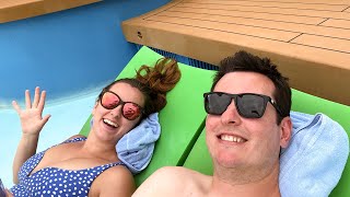 Enjoying The Ship While Docked in Nassau  Freedom of the Seas Cruise Vlog  Royal Caribbean Vlog [upl. by Hay]