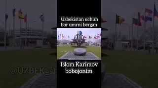 Uzbekistan Birinchi Prezidentimiz Islom Karimovning soginganlar bomi layk patposka bosib qoʻyamiz ❤️ [upl. by Laban]