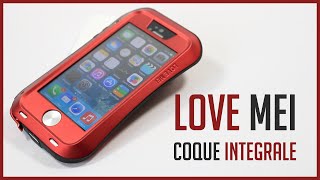 Protection intégrale pour iPhone 55S avec la coque LOVE MEI [upl. by Anitsirt728]