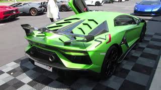 New Lamborghini Aventador SVJ w startup revs [upl. by Itra]