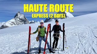 Haute Route Chamonix Zermatt Express 2 days [upl. by Eentroc]