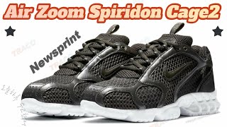 Nike Air Zoom Spiridon Cage 2 ‘Newsprint’ [upl. by Ardekan]