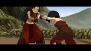 Toph vs Katara HD [upl. by Ecal]