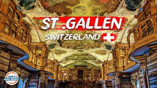 A Tour of St Gallen Switzerland and the Abbey Library one of the oldest in the world [upl. by Skyla]