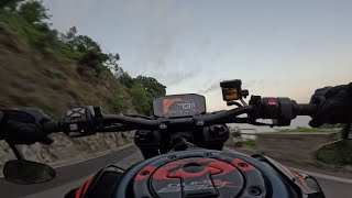 costiera amalfitana  strade da moto  Campania  GoPro  Ktm Duke 890R [upl. by Even99]