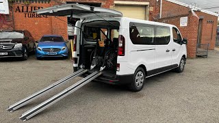 Renault Trafic  Rear WC Access Via Channel Ramps [upl. by Adniram]