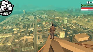 Gta sa android more draw distance  Modder Banda [upl. by Hnad]